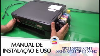 Tutorial  Instalação e Uso Epson XP231 XP235 XP241 XP245 XP431 XP441 XP442 e Similares  SULINK [upl. by Hinch785]