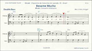 Besame Mucho  DOUBLE BASS [upl. by Halpern]