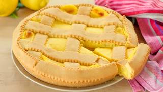 CROSTATA AL LIMONE Ricetta Facile  Fatto in casa da Benedetta [upl. by Anyehs]