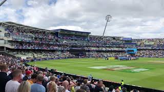 Australia national anthem v England Edgbaston Cricket World Cup semi final Thursday 11th July 2019 [upl. by Epolenep144]