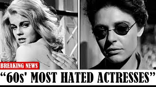 25 Most HATED Hollywood Actresses of 1960s [upl. by Melinde]