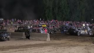 Wayne County fair 2024 big car derby [upl. by Davidde25]