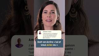 Lui et vous AVIEZ ou AVAIENT eu  🤔 Comment accorder un verbe avec plusieurs sujets [upl. by Kalle]