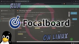 Install FocalBoard  Project and Task Management Platform  on Linux [upl. by Natsyrk]