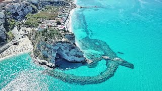 TROPEA ULTRA HD 4K CALABRIA Pizzo Calabro Capo Vaticano le migliori spiagge [upl. by Noffets]