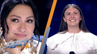 Ana Nuță tânăra talentată care a făcuto pe Andra să îi ofere Golden Buzz  Românii Au Talent S14 [upl. by Noxaj]