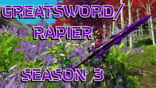 PVP  GREATSWORDRAPIER CLIPS  NEW WORLD [upl. by Salohcim]