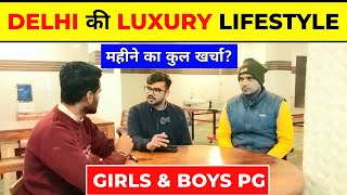 Affordable luxury PG in Mukherjee Nagar Delhi🔥  Coliving pg in delhi  room rent in delhi [upl. by Anul]