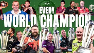 Every World Darts Championship Winning Moment 19942023 [upl. by Kliman]