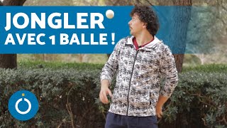 Comment JONGLER avec 1 BALLE  🔵 Jonglage avec balle débutant [upl. by Waller25]