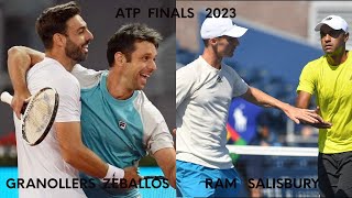 GRANOLLERS ZEBALLOS  RAM SALISBURY  ATP FINALS 2023  FINAL DOBLES MASCULINO [upl. by Joela406]