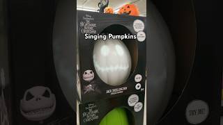 Singing Pumpkins halloween pumpkin shortsvideo [upl. by Rebliw876]