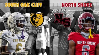 DALLAS amp HOUSTON POWERHOUSE MATCHUP South Oak Cliff vs North Shore 2024 Texas High School Football [upl. by Aiuoqes]