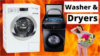 Best Washers and Dryers for Families in 2022  Top 5 Washers and Dryers for a Tight Budget [upl. by Xella]