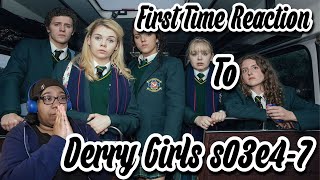 First Time Reaction to Derry Girls s03e47 [upl. by Polivy]