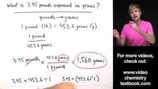 Converting Units with Conversion Factors [upl. by Ainehs]