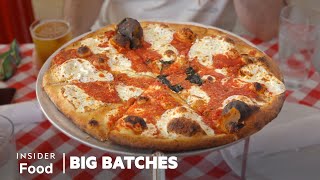 How New York’s Best Pizzeria Makes 140000 Pizzas In Its CoalFired Oven Every Year  Big Batches [upl. by Millisent604]