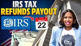 2024 IRS TAX REFUND UPDATE FEBRUARY 22 CHILD TAX CREDIT PAYOUT  CHECK YOUR IRS TRANSCRIPT amp MORE [upl. by Festatus]