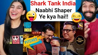 SHARK TANK INDIA  गोल गहरी quotNaabhi Shaperquot पे Sharks ना Control कर पाए अपना Reaction  Pitches [upl. by Ialokin76]