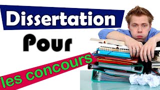 La bonne Méthodologie de la dissertation pour les concours administratifs recrutement  master LP [upl. by Clyte891]