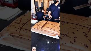 chocolate cake 🍰🍰🍰 bakery cakecutting  cut from video green screen shorts [upl. by Elene]