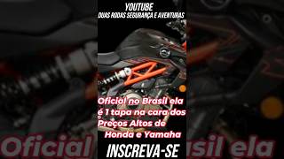 Nova 400 no Brasil detona os preços de CB 500F MT e Z 400 moto motos motociclismo [upl. by Desberg]