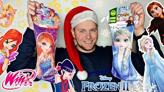 APRIAMO INSIEME le CALZE della BEFANA  FROZEN 2 e WINX [upl. by Llebanna]