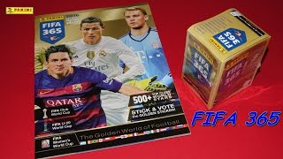 FIFA 365 PANINI Sticker 2016 new Panini Stickers Fifa 365 ALBUM [upl. by Ahsat]