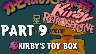 Kirby Retrospective 09  Kirbys Toy Box [upl. by Coltun]