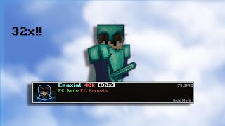 Epaxial40k pack 32x MCPE fps [upl. by Vail53]