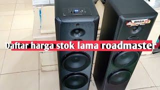 daftar harga speaker roadmaster stok lama [upl. by Aissela]