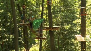 Hochseilpark und Kletterpark in Straubing Niederbayern [upl. by Verla]