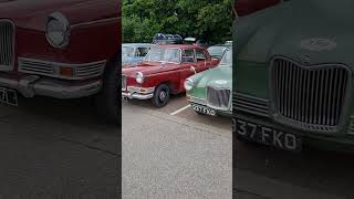 The very start of our road trip Riley 4  Sixty Eight Wolseley 1660 MG Magnette classiccars [upl. by Fifine]