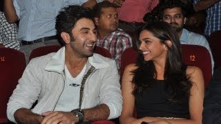 RanbirDeepika at Yeh Jawaani Hai Deewani first look launch [upl. by Anehta54]