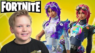 Akim amp Dad play Fortnite Battle Royale with Brite Raider outfits [upl. by Jago]