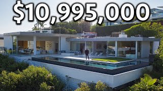 INSIDE a 10995000 HOLLYWOOD HILLS Modern Home with the Views of the Entire City [upl. by Lynelle]