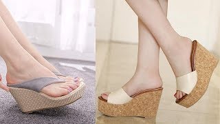 Womens wedge sandals collection [upl. by Palocz]