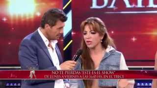 Showmatch 2014  La desopilante previa de Lizy Tagliani [upl. by Diarmit]