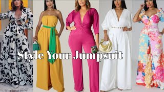 Style Your Jumpsuit  Jumpsuit Outfit Trends eligantfashionlook Jumpsuits [upl. by Ydrah]