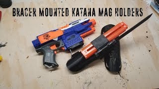 PKModss Bracer Mounted Katana Mag Holder [upl. by Nnayrrehs]