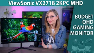 Is The CHEAPEST QHD Gaming Monitor Any Good  Viewsonic VX27182KPCMHD Review 27quot 1440p 165Hz [upl. by Celestia]