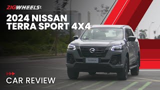 2024 Nissan Terra Sport 4x4 Review  ZigwheelsPh [upl. by Lamej]