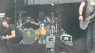 betraying the martyrs life is precious hellfest 2012 MOV [upl. by Stegman]