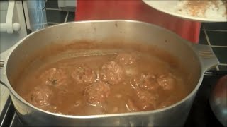 Cajun Meatball Fricassee On The Bayou [upl. by Naivaf]