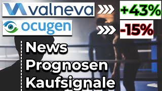 Ocugen 15 🙌 Valneva 43  Der KAMPF um den BESTEN IMPFSTOFF  Chartanalyse mit Prognosen [upl. by Berners]