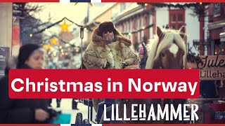 Christmas in NORWAY Lillehammer  VisitNorway [upl. by Allmon]