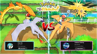 We Catch Wild Pokemon From Pokemon Lets Go Pikachu Randomizer And Then We Battle [upl. by Wachtel]