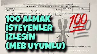 10Sınıf Biyoloji 1Dönem 1Yazılı [upl. by Lani920]