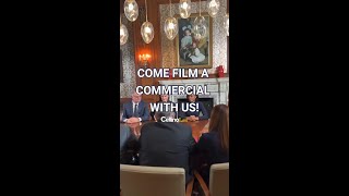 Come Shoot A Commercial With Us [upl. by Callery600]