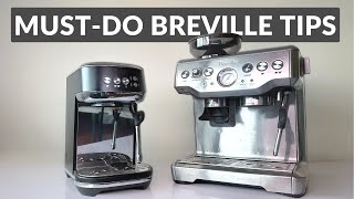 3 Steps for Better Breville Espresso [upl. by Dlabihcra]